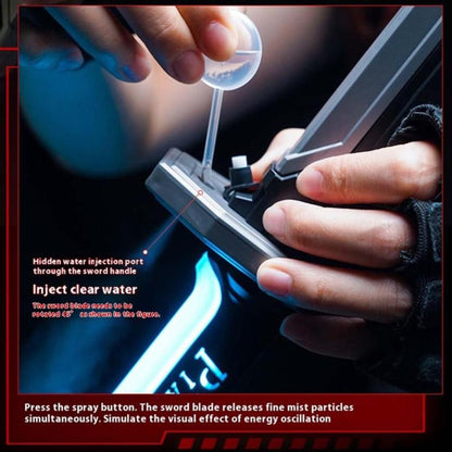  SparkBlade – 44CM LED Sword with Light, Spray & Sound Effects