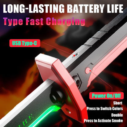  SparkBlade – 44CM LED Sword with Light, Spray & Sound Effects