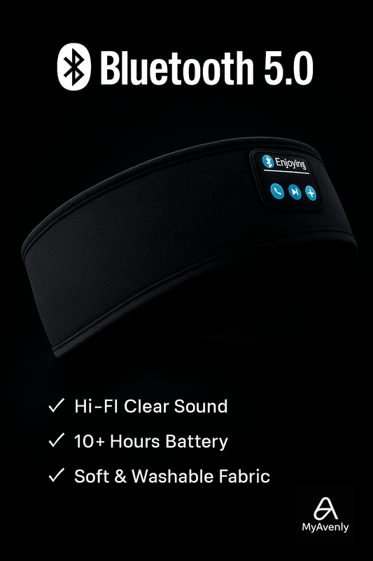 Fone Bluetooth Earphones Sports Sleeping Headband Elastic Wireless Headphones Music Eye Mask Wireless Bluetooth Headset Headband